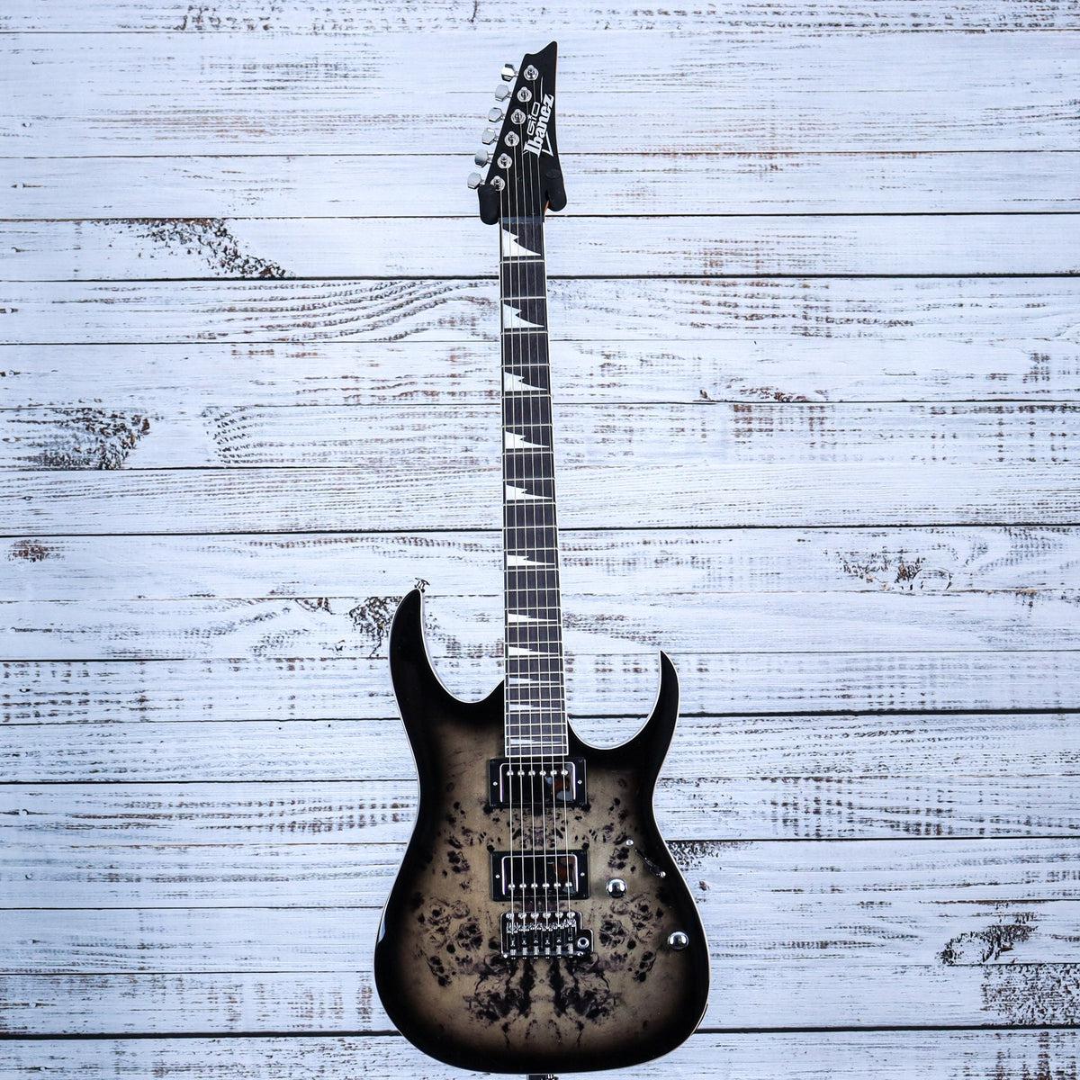 Ibanez GRG220PA1 Electric Guitar | Transparent Brown Black Burst