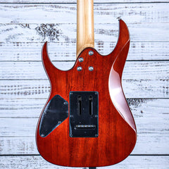 Ibanez GRG220PA1 Electric Guitar | Transparent Brown Black Burst