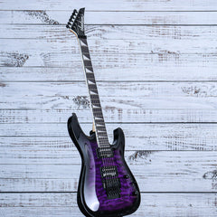 Jackson Dinky Arch Top JS32Q DKA Electric Guitar | Transparent Purple Burst