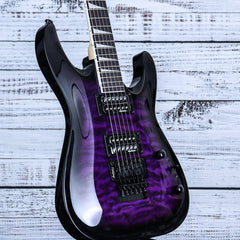 Jackson Dinky Arch Top JS32Q DKA Electric Guitar | Transparent Purple Burst