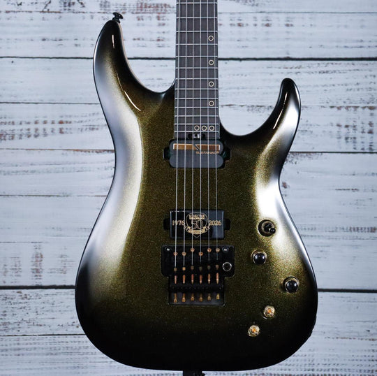 Schecter C-1 FR-S 50th Anniversary w/ Hardcase | Gold Burst