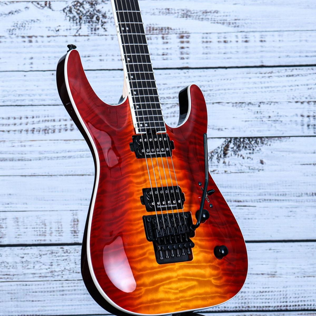 Jackson Pro Plus Series Dinky DKAQ Electric Guitar | Firestorm