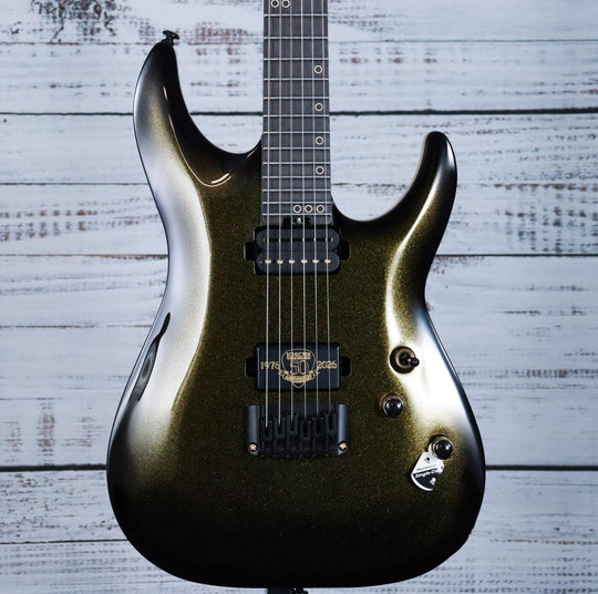 Schecter C-1 50th Anniversary w/ Hardcase | Gold Burst