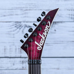 Jackson Pro Plus Series Dinky DKAQ Guitar | Transparent Purple Burst