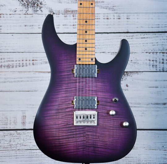 Schecter C-1 Standard Plus | Transparent Purple Burst