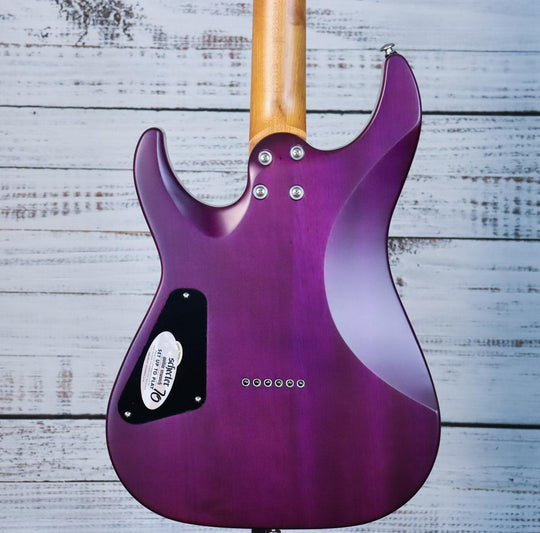 Schecter C-1 Standard Plus | Transparent Purple Burst