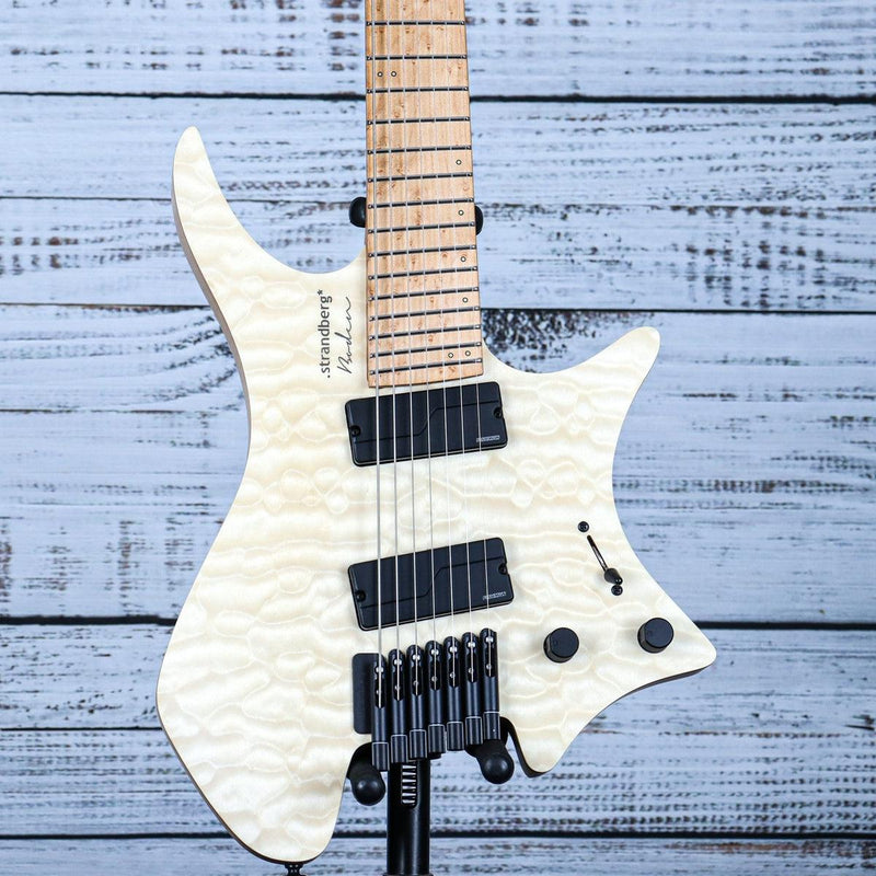 Strandberg Boden Original NX 7 Guitar | Natural Quilt