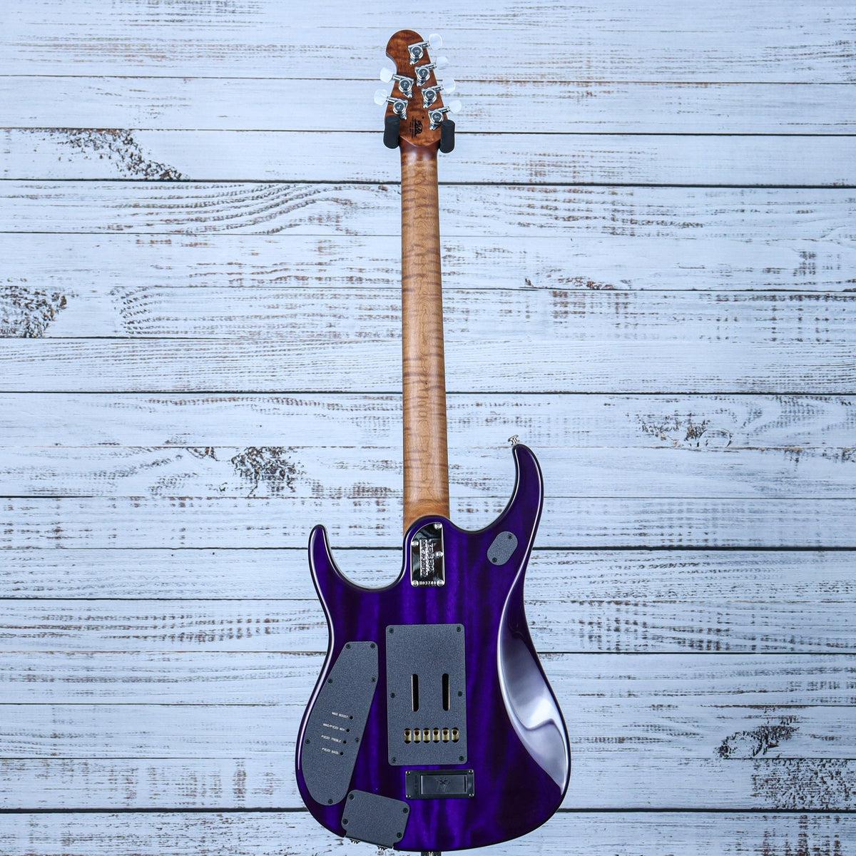 Ernie Ball Music Man JP15 Electric Guitar | Purple Nebula Flame Top