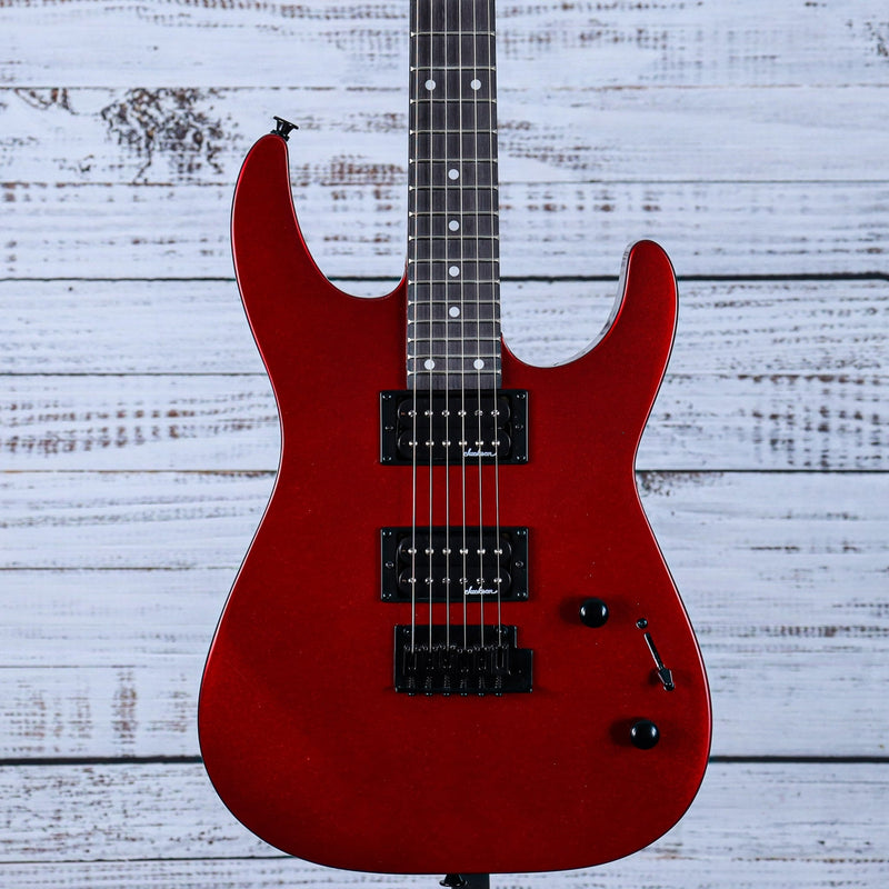Jackson JS12 Dinky Electric Guitar | Metallic Red