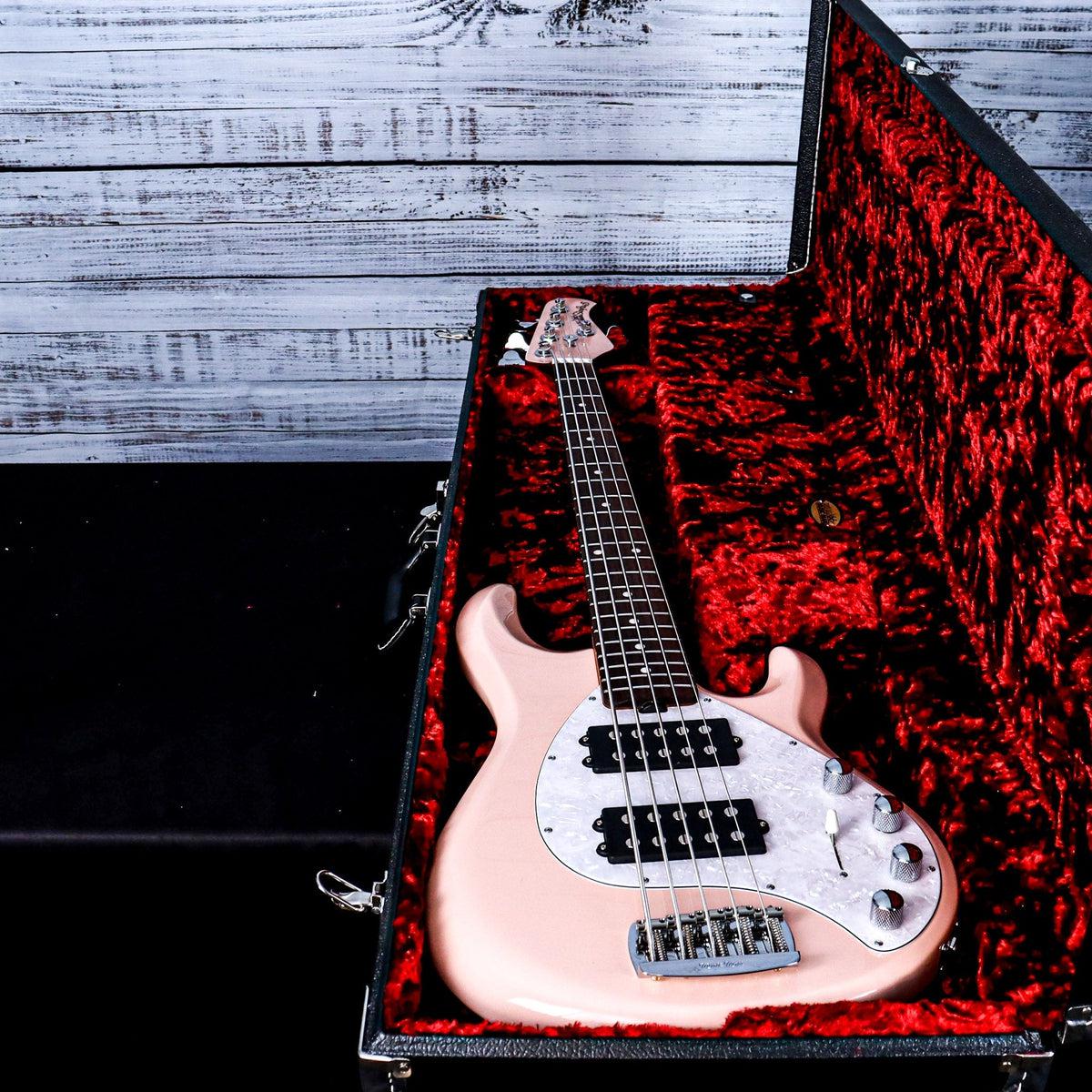 Music Man Stingray 5 Special HH Bass Guitar | Pueblo Pink