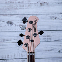Music Man Stingray 5 Special HH Bass Guitar | Pueblo Pink