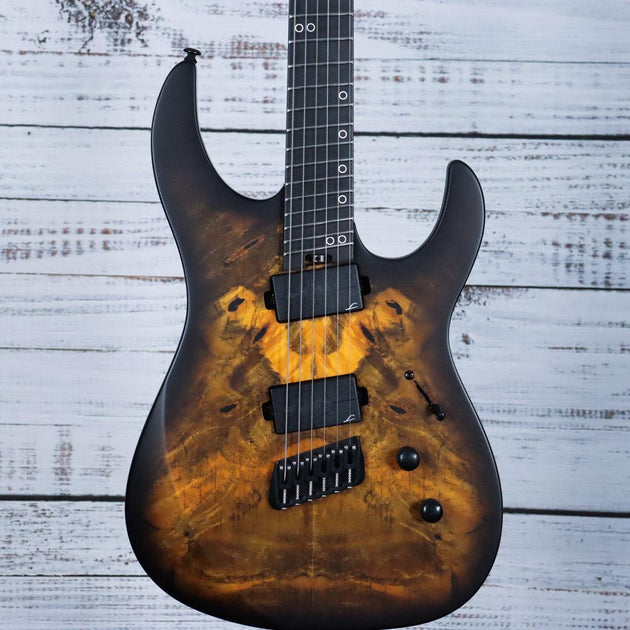 Legator Ninja N6FSS Multiscale Electric Guitar | Death Valley
