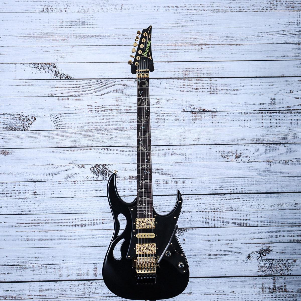 Ibanez PIA3761 Steve Vai Signature Electric Guitar | Onyx Black