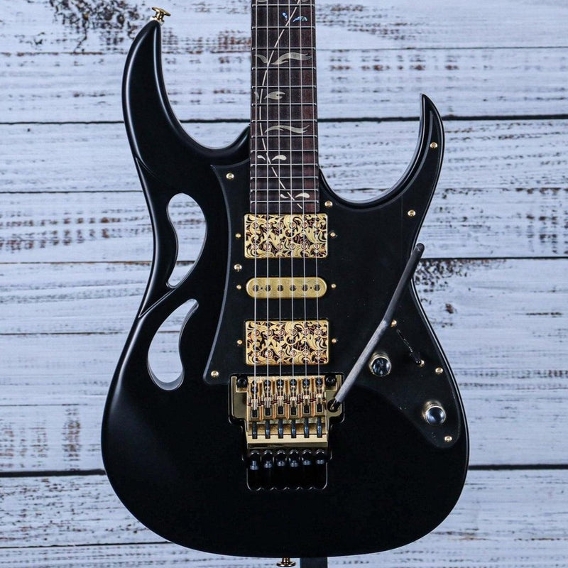 Ibanez PIA3761 Steve Vai Signature Electric Guitar - Onyx Black