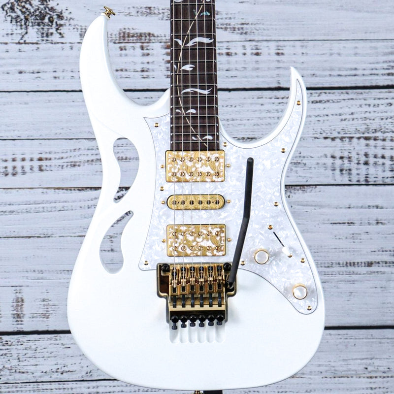 Ibanez Steve Vai PIA3761 Electric Guitar | Stallion White
