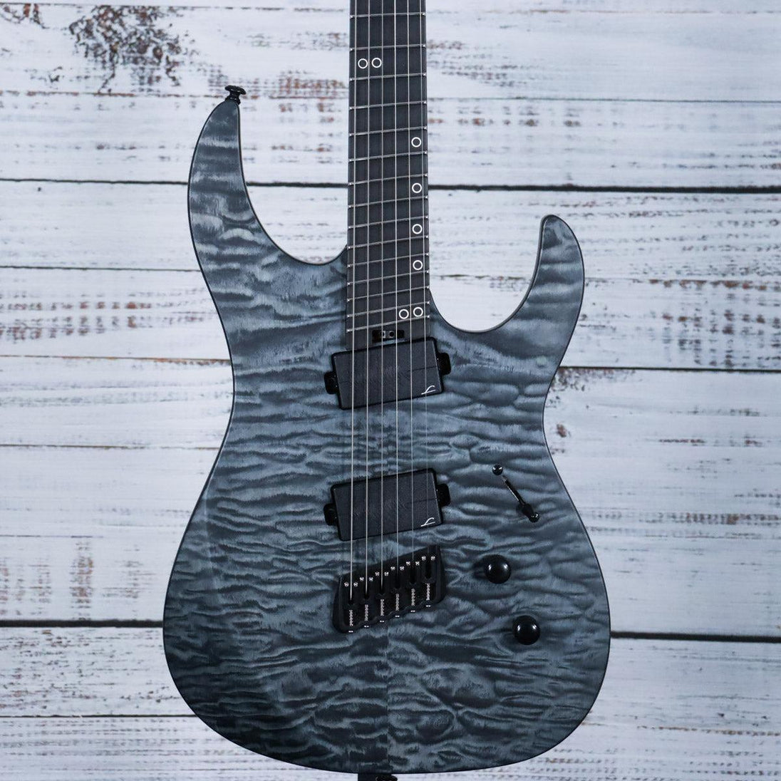Legator Ninja N6FSS Multiscale Electric Guitar | Satin Black