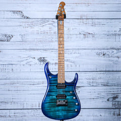Ernie ball Music Man JP15 Electric Guitar | Cerulean Pardise Flame