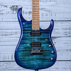 Ernie ball Music Man JP15 Electric Guitar | Cerulean Pardise Flame