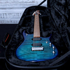 Ernie ball Music Man JP15 Electric Guitar | Cerulean Pardise Flame