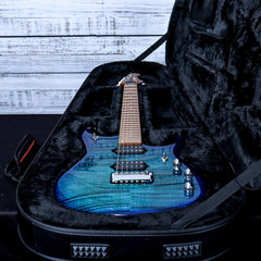Ernie ball Music Man JP15 Electric Guitar | Cerulean Pardise Flame