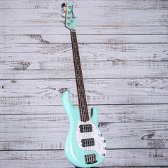 Music Man Stingray 5 Special HH Bass Guitar | Laguna Green