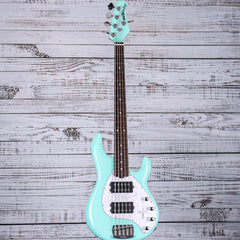 Music Man Stingray 5 Special HH Bass Guitar | Laguna Green