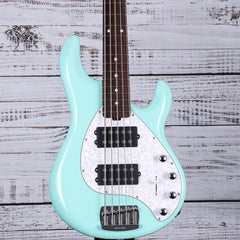 Music Man Stingray 5 Special HH Bass Guitar | Laguna Green