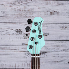 Music Man Stingray 5 Special HH Bass Guitar | Laguna Green