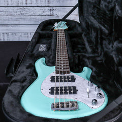 Music Man Stingray 5 Special HH Bass Guitar | Laguna Green
