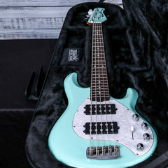 Music Man Stingray 5 Special HH Bass Guitar | Laguna Green