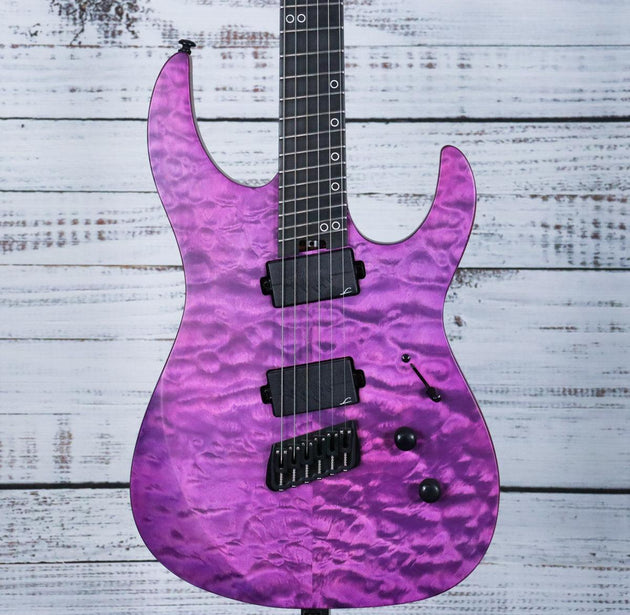 Legator Ninja N6FSS Multiscale Electric Guitar | Satin Purple