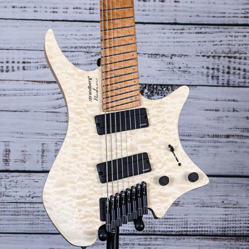 Strandberg Boden Original NX 8 Guitar | Natural Quilt