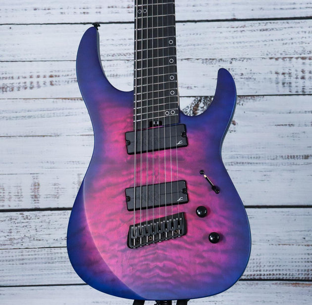 Legator Ninja N8FSS 8str Electric Guitar | Hypernova Blue