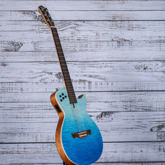 Modena Transparent Blue Steel