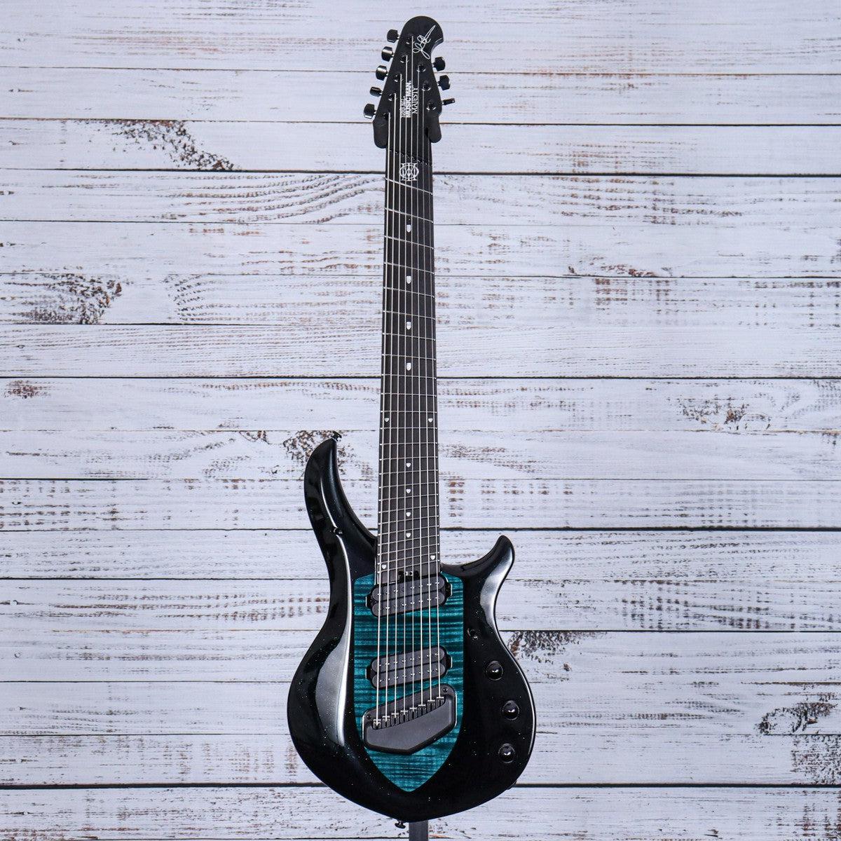 Ernie Ball Music Man Majesty 8 String Aurora Sky (729) - Willcutt Guitars