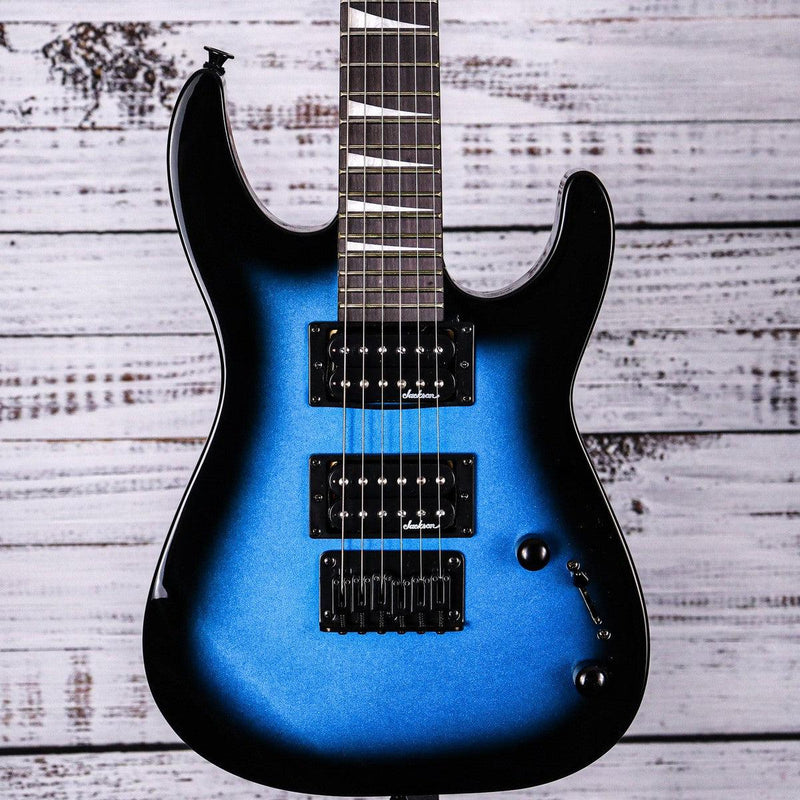 Jackson JS1X Minion Dinky Electric Guitar | Metallic Blue Burst