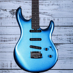 Ernie Ball Music Man Luke 4 | SSS | Blue Diesel