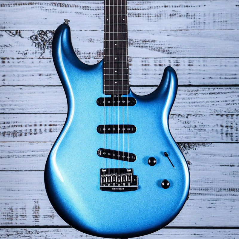 Ernie Ball Music Man Luke 4 | SSS | Blue Diesel