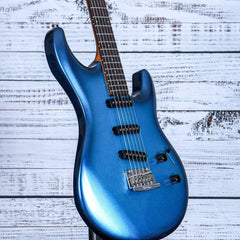 Ernie Ball Music Man Luke 4 | SSS | Blue Diesel
