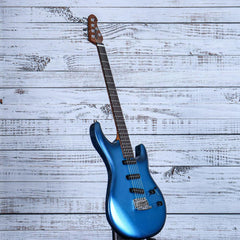 Ernie Ball Music Man Luke 4 | SSS | Blue Diesel