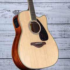 Yamaha FGX Series Acoustic/Electric Guitar | Natural