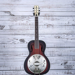 Gretsch Alligator Biscuit Round Neck Resonator | 2 Color Sunburst