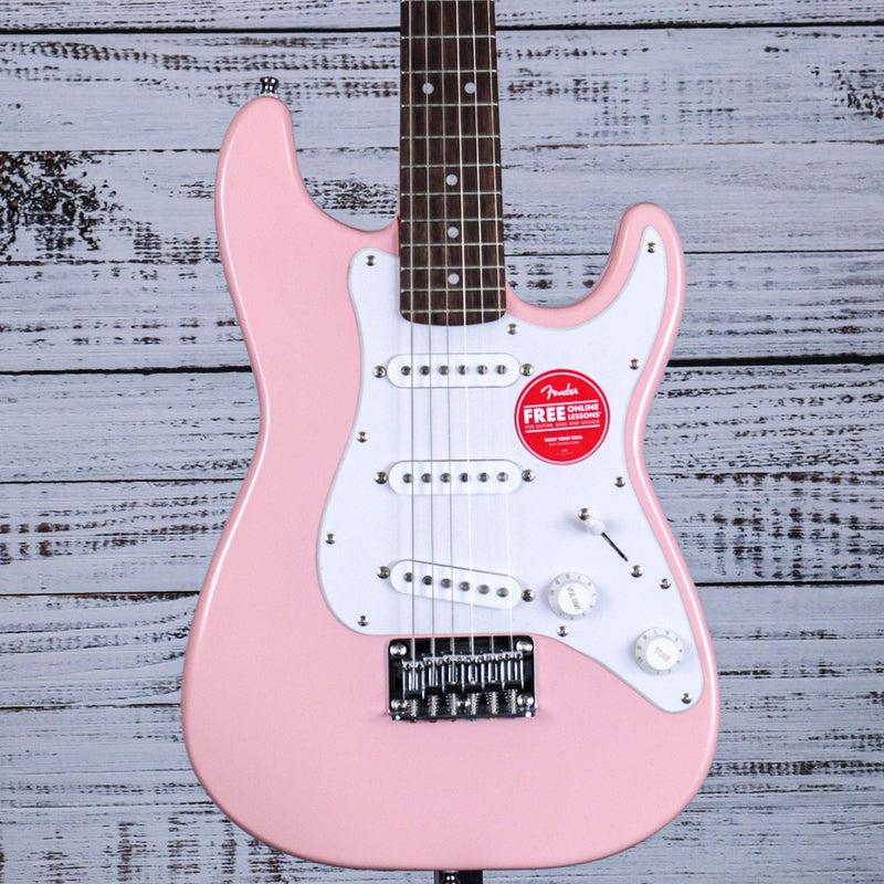 Squier Mini Stratocaster | Shell Pink