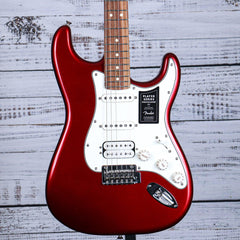 Fender Player Stratocaster Electric Guitar HSS | Candy Apple Red