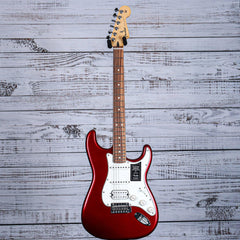 Fender Player Stratocaster Electric Guitar HSS | Candy Apple Red