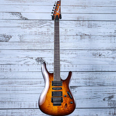 Ibanez S670QM Electric Guitar | Dragone Eye Burst