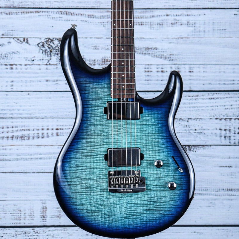Ernie Ball Music Man Luke 4 | HH | Blue Dream