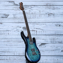 Ernie Ball Music Man Luke 4 | HH | Blue Dream