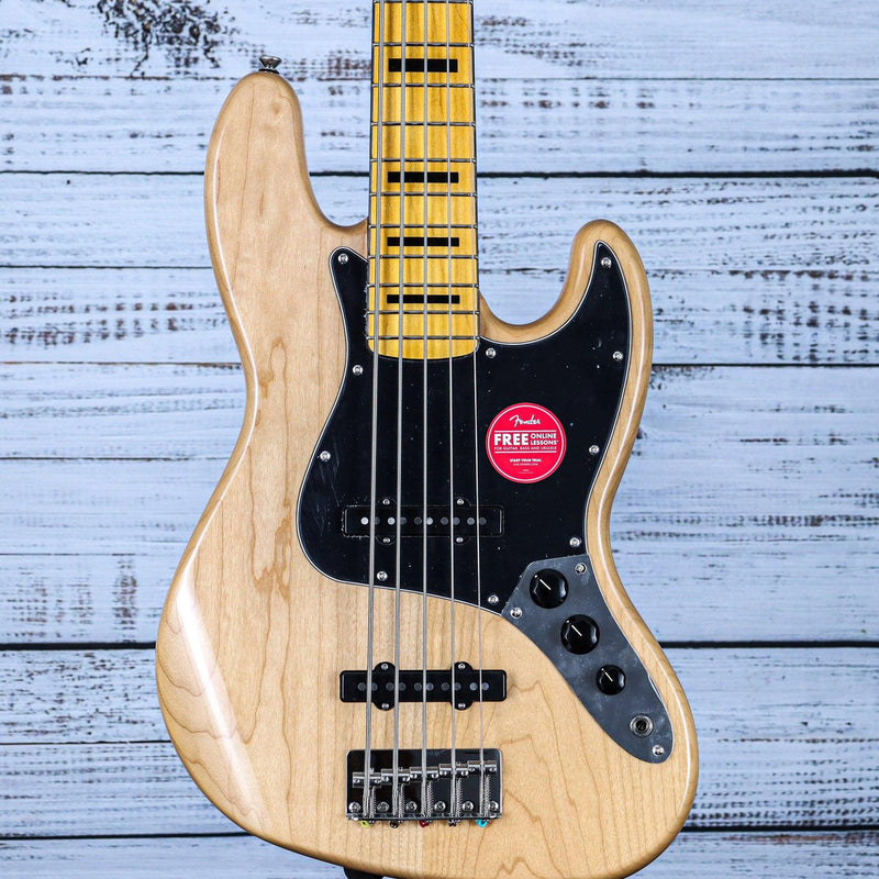 Squier Classic Vibe '70s Jazz Bass V | Natural
