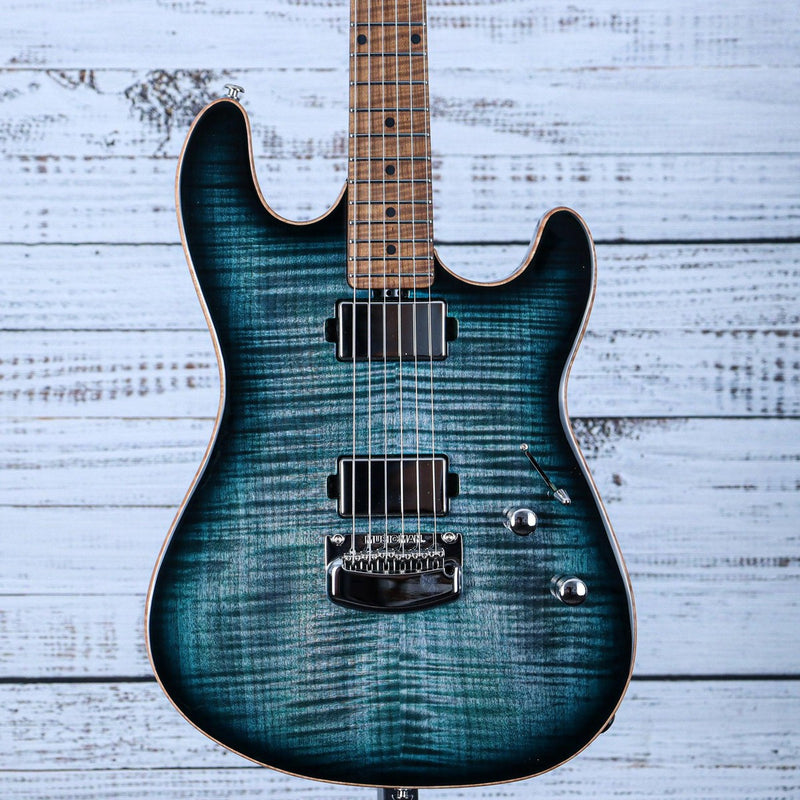 Ernie Ball Music Man Sabre HT Electric Guitar | Yucatan Blue